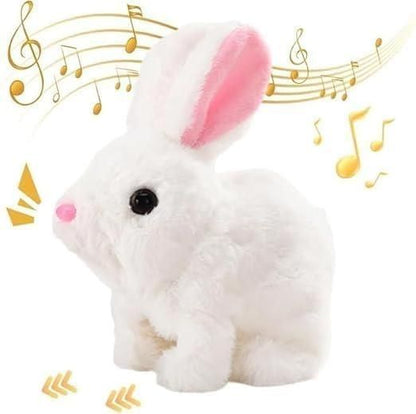 Bunny Toy, Hopping Bunny Toy Interactive Electronic Pet with Sounds and Movement